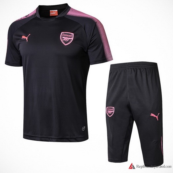 Camiseta Entrenamiento Arsenal Conjunto Completo 2017-2018 Negro